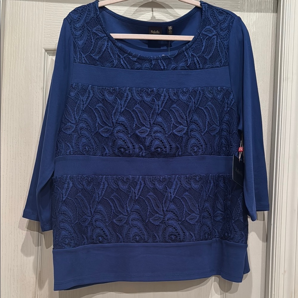 NWT, Rafaela Lace Top
